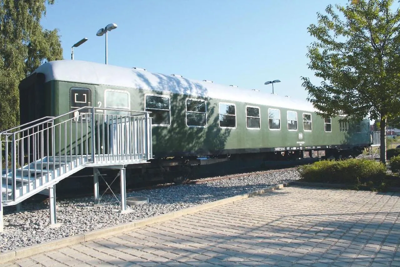 Uebernachten Im Nostalgischen Bahnwaggon Bogen Germany