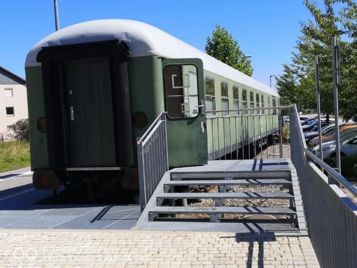 Uebernachten Im Nostalgischen Bahnwaggon Bogen Apartment